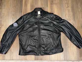 Harley-Davidson Black Leather Motorcycle Jacket