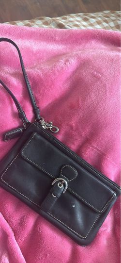 Coach wristlet