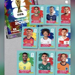 Single Packs Panini FIFA world Cup