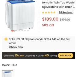 Portable Mini Washer