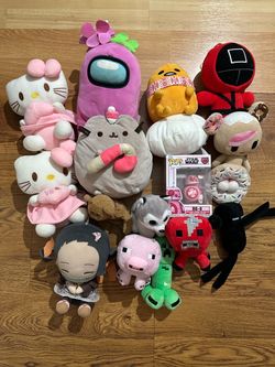 Nezuko , hello kitty and more all for the price