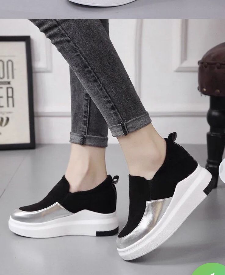 Slip On Wedge Shoes