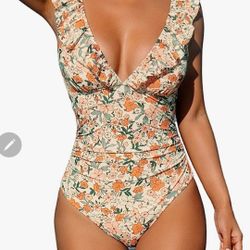 Women's V Neck Bathing Suit