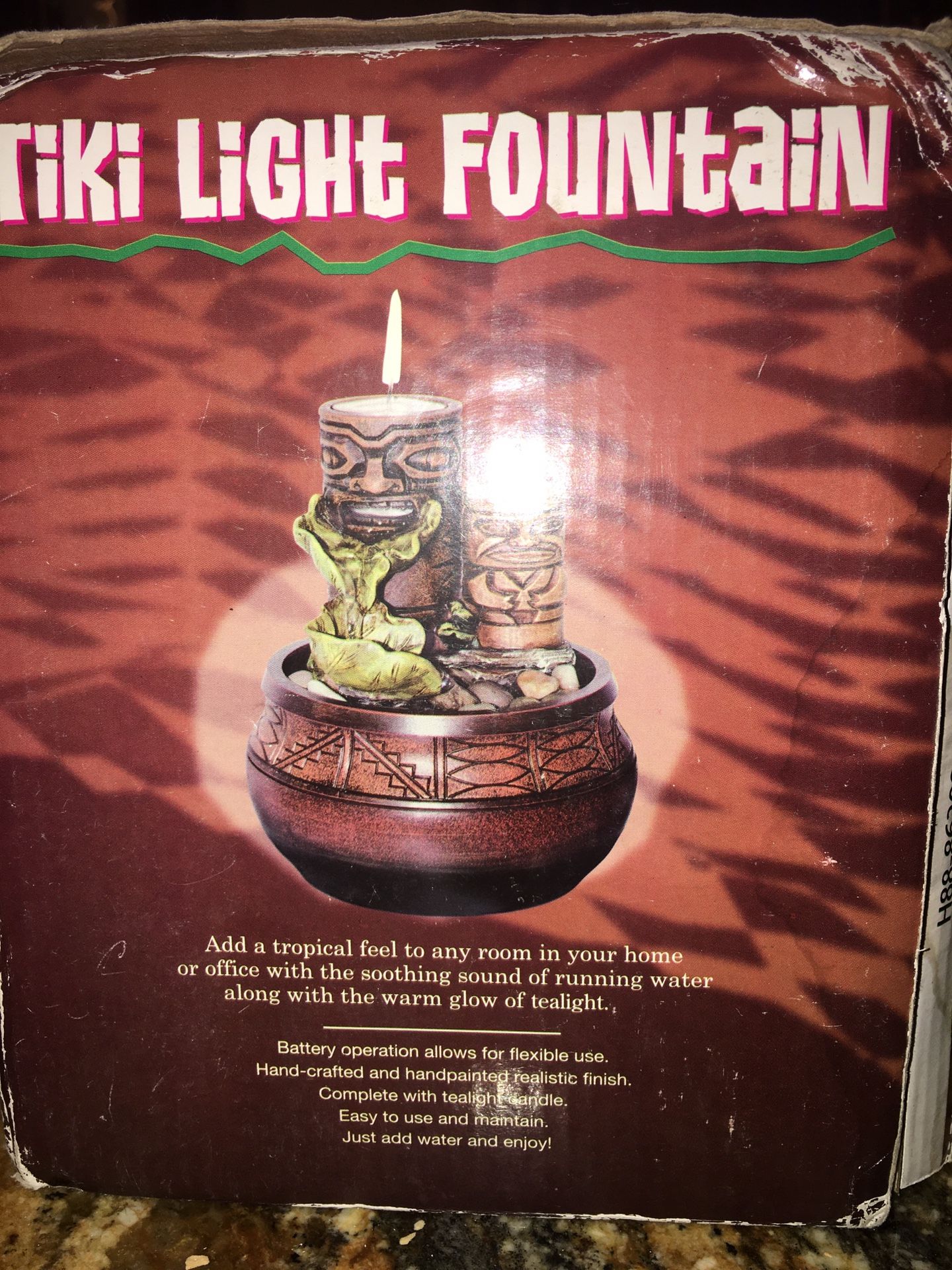 5 Tiki Light Fountain