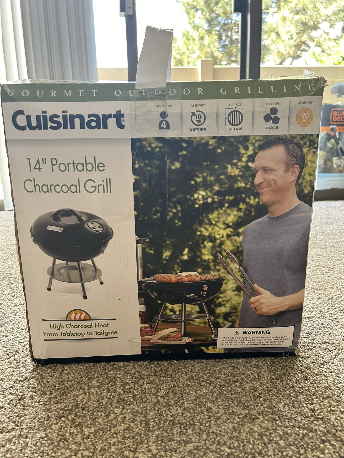 Cuisinart 14” Portable Charcoal Grill for Sale in Renton, WA OfferUp
