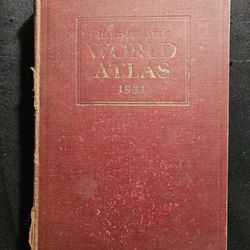 1931 Rand McNally World Atlas