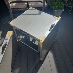 Outdoor Foldable Tables Light Weight  X3 $15