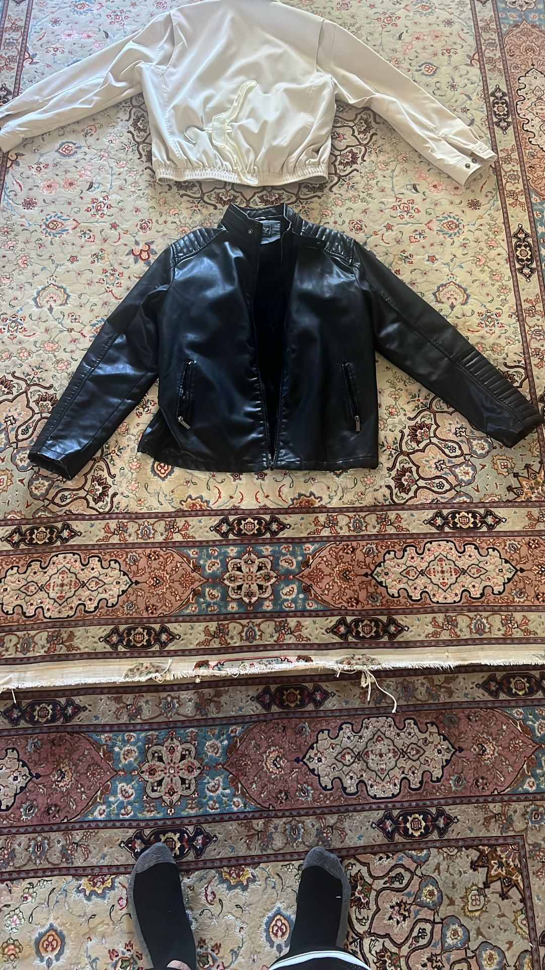 Faux Leather Jacket 
