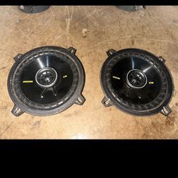 Kicker 5.25" 2 way speakers