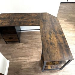 L Shape Computer Table 