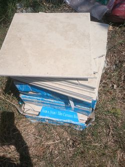 Five boxes of ceramic tile