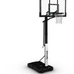 Spalding 60 In. Acrylic Screw Jack Portable Basketball Hoop System