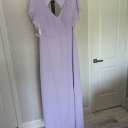 Azazie Rylee Formal Bridesmaid Dress (Lilac, A10)