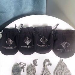 4 brand new modern wall art islamic car hangings. $35 each.