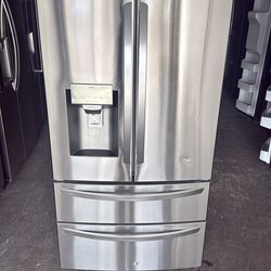 LG REFRIGERATOR FRIDGE NEVERA HELADERA GOOD  CONDITION CLEAN TESTING WARRANTY 4 MONTHS DELIVERY