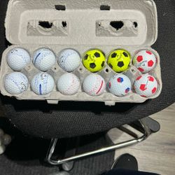 12  Callaway Super soft  And Chrome Soft Golfballs