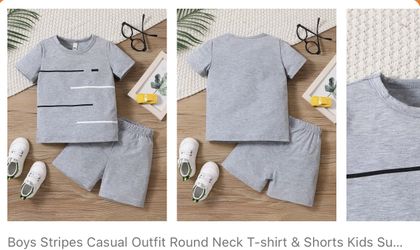 Boys 2 Piece Outfit