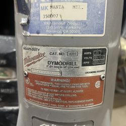 Milwaukee MK Manta Dymodrill (Model 4094) – Heavy-Duty Core Drill
