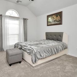 Queen Bed Frame And Mattress 