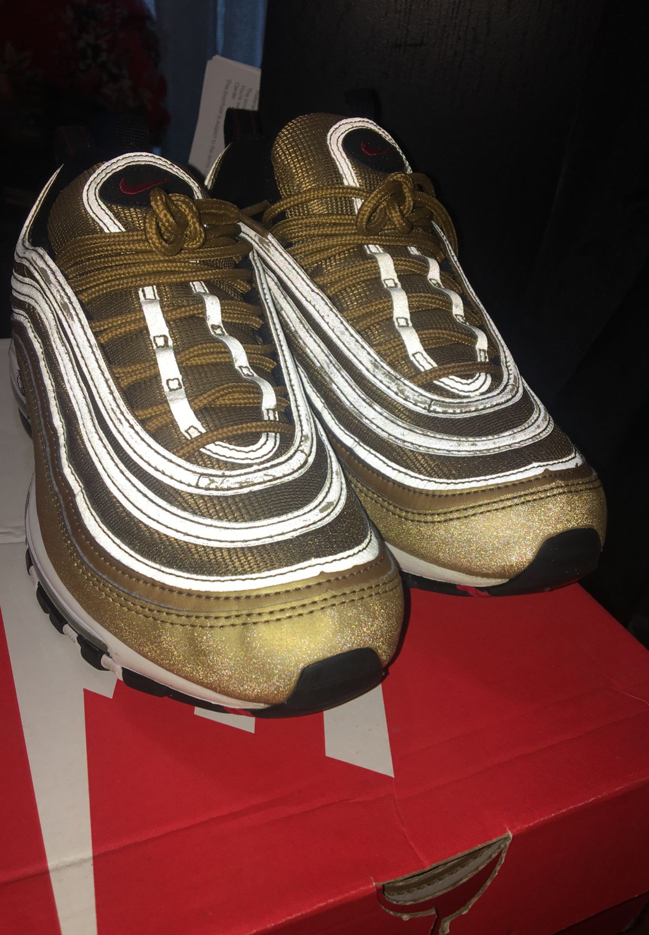 Metallic Gold Air Max 97 9.5