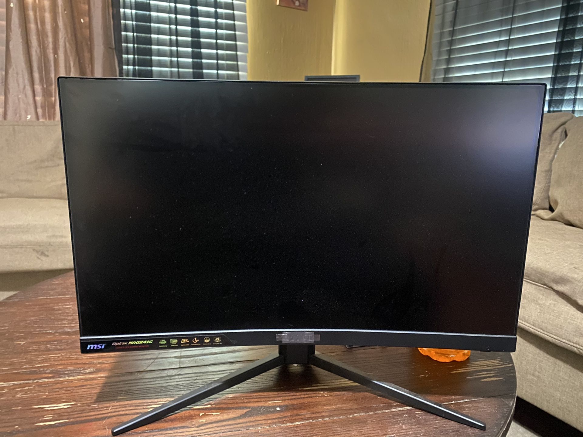 MSI 24” CURVED 144HZ GAMING MONITOR