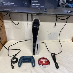 PS5 Slim Disc And Digital 1TB Almost New