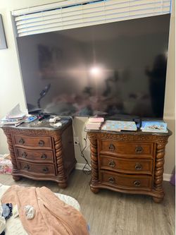 Wooden drawers