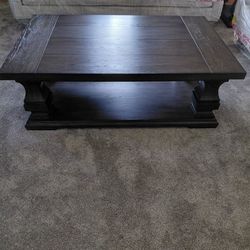 Coffee table with matching end table