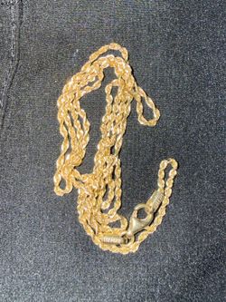 Peru 14k Gold rope chain