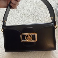 Authentic Lanvin Nano Pencil shoulder bag Black Retail For Over $2300