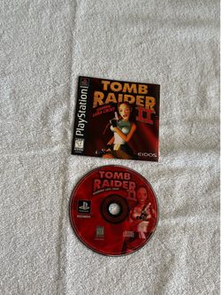 Sony PlayStation 1 Tomb Raider II game
