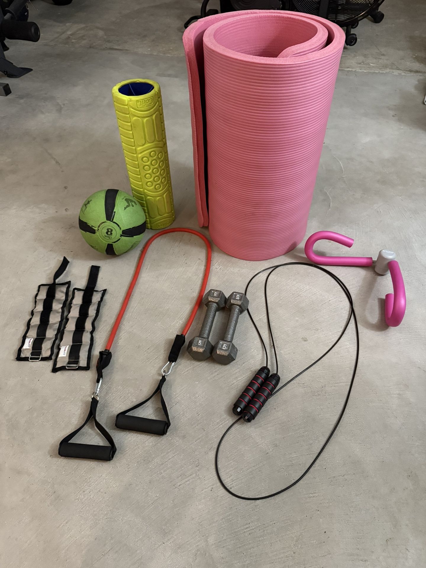 Workout Exercise Bundle Of Stuff