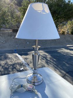  Beautiful Silver Lamp 