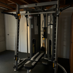 TuffStuff Fitness Evolution Corner Multi-Functional Trainer with Smith Press (CXT-225) in like new condition
