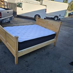 Queen Bed And Mattress