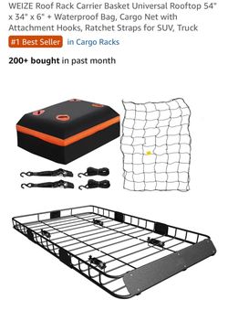Roof rack carrier basket  54 x 34 x 6