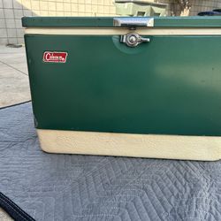 Coleman vintage ice chest
