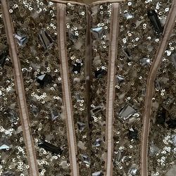 Gold Homecoming Dress