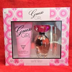 Guess Girl  Many brands of new perfume available for men or women, single bottles or gift sets, body sprays and lotion available bz 20