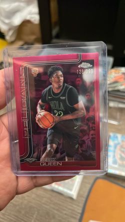 Topps chrome update derrick queen magenta /399