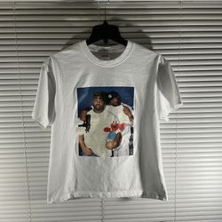 White Raekwon Supreme Tee Rare Size