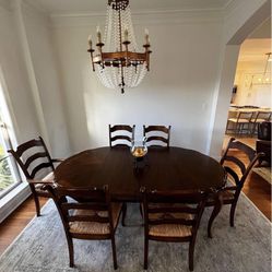 Hooker Dining Table And Chairs Cash Only