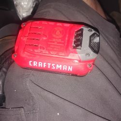 Craftsman Lithium -Ion 20V 1.5 Ah Battery 