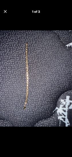 14kt gold 7” ladies bracelet!!!! 4.5 grams