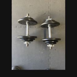 Dumbbells.         60 Dollars 
