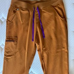 Figs, Women’s Size L, Petite, Golden Brown/bronze