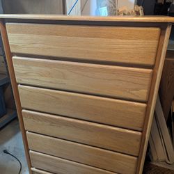 Solid Oak Dresser 