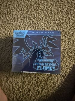 Pokémon Mega Evolutions Phantasmal Flames Elite Trainer Box