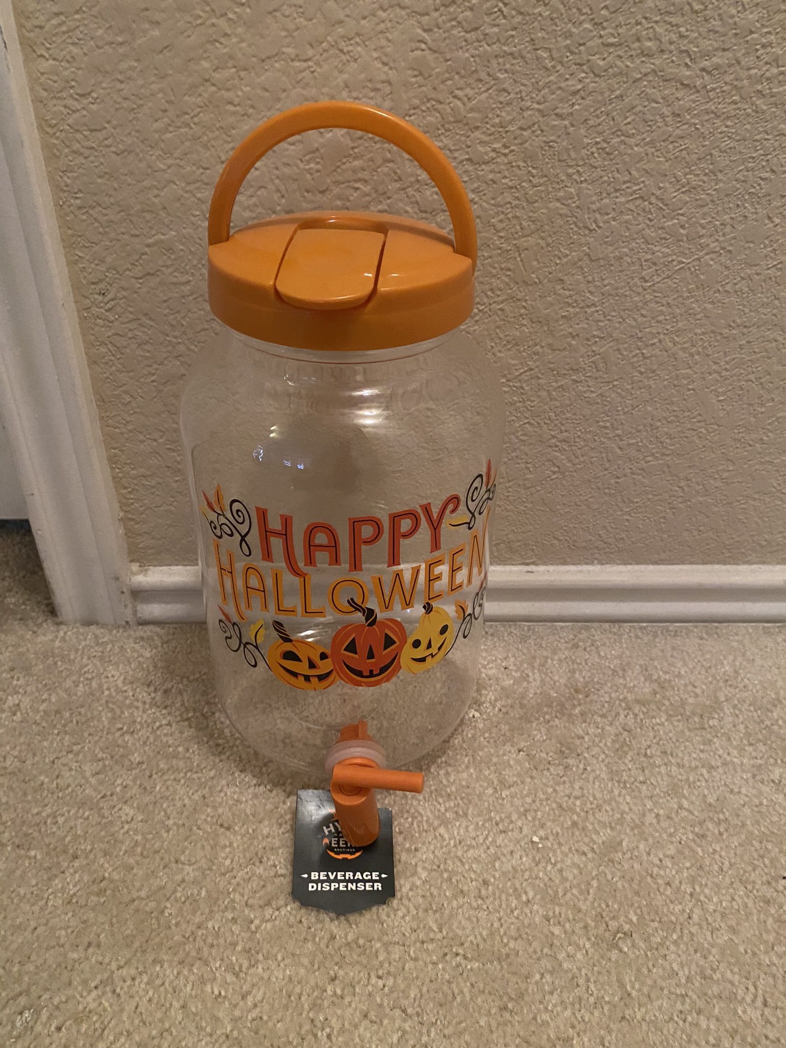 Happy Halloween Beverage Dispenser 