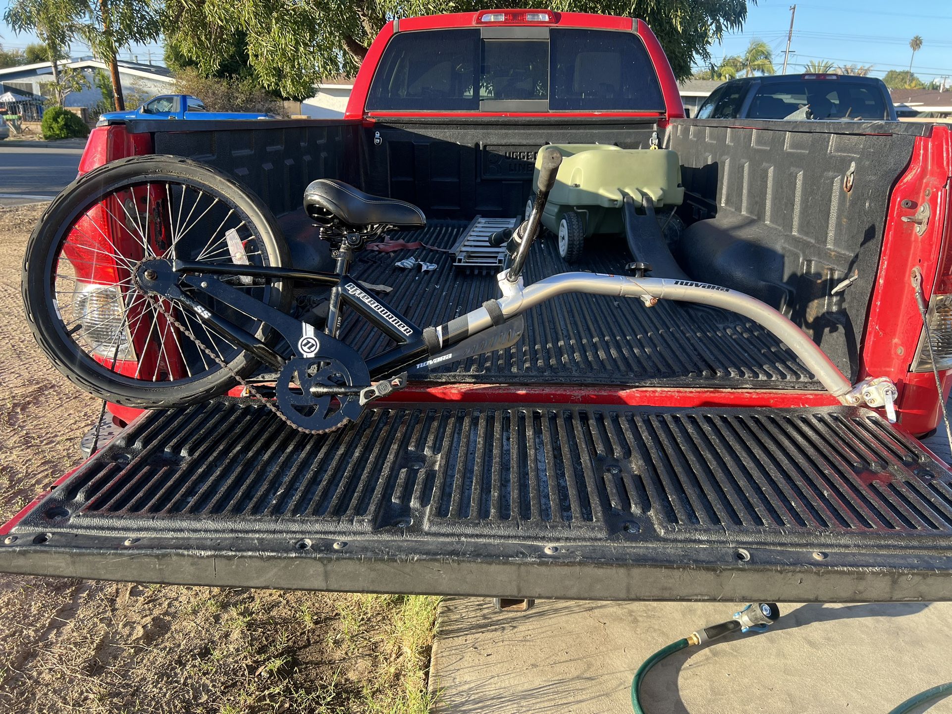 Novara afterburner trailer bike bicycle kids child children tag a long